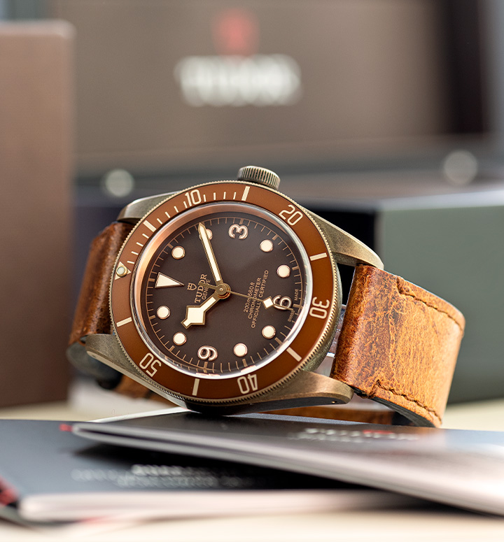 Buy Tudor Heritage Black Bay Automatic Leather Men's Watch 79230R-BKLS -  Heritage - Tudor - Watches Online at desertcartINDIA