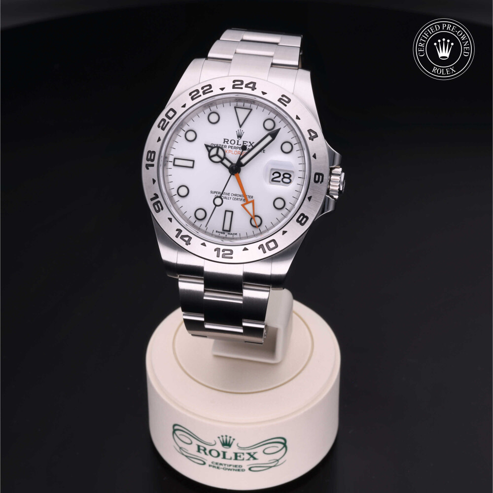 Pre owned rolex online explorer ii