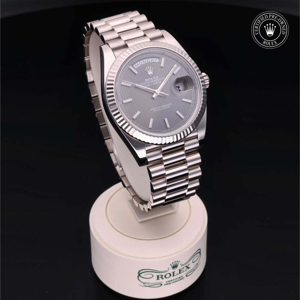 Rolex day date 40 best sale pre owned