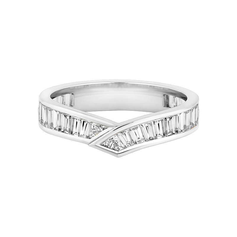 Fortuna Signature Baguette Ring