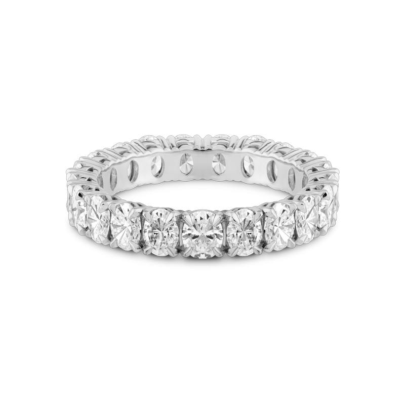 Fortuna Oval Cut Eternity Ring