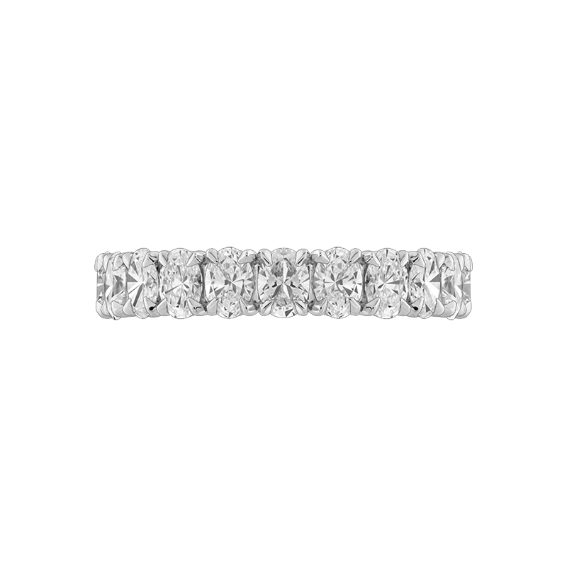 Fortuna Oval Cut Eternity Ring