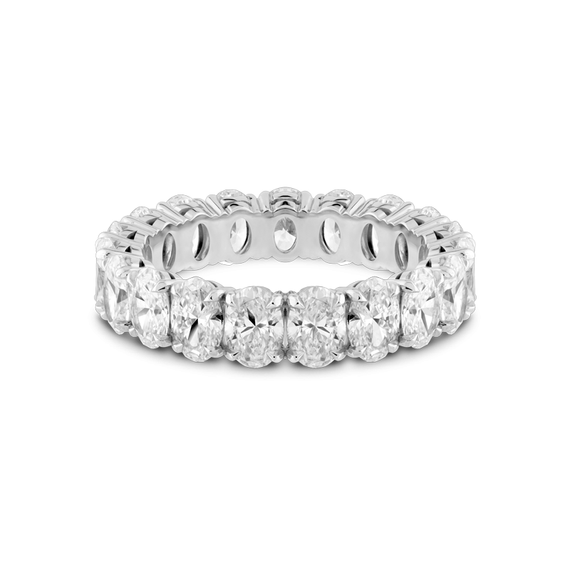 Fortuna Oval Cut Eternity Ring