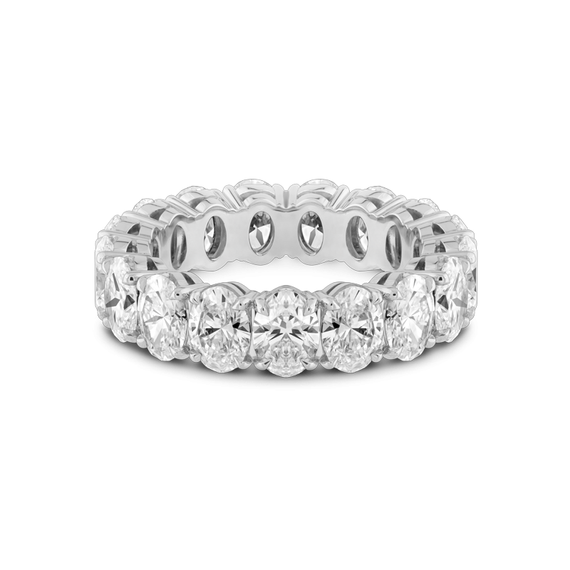 Fortuna Oval Cut Eternity Ring