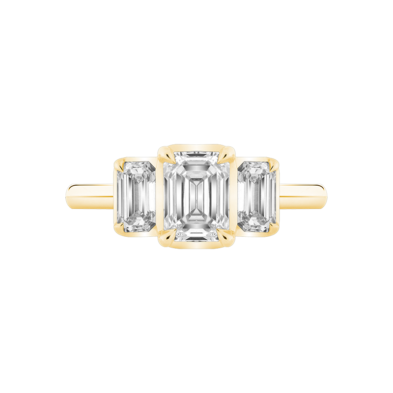 Ely, Emerald Cut