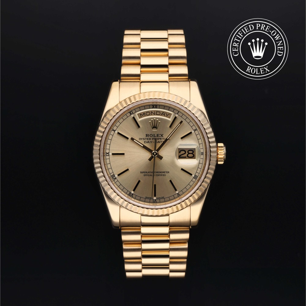 Pre owned rolex day date best sale