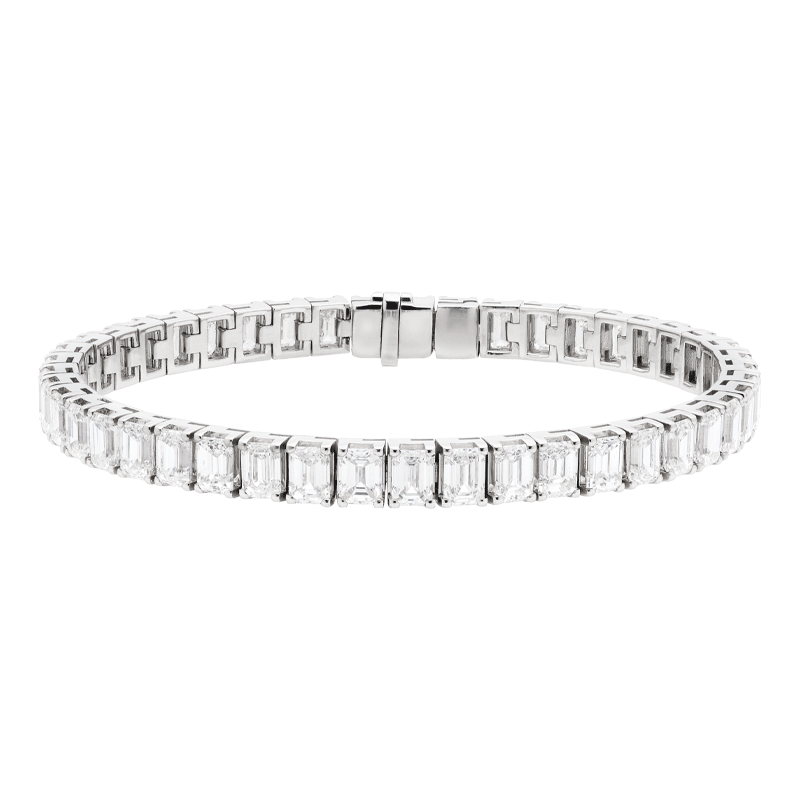 White Gold And 4.55ct Diamond Tennis Bracelet Available For Immediate Sale  At Sotheby's