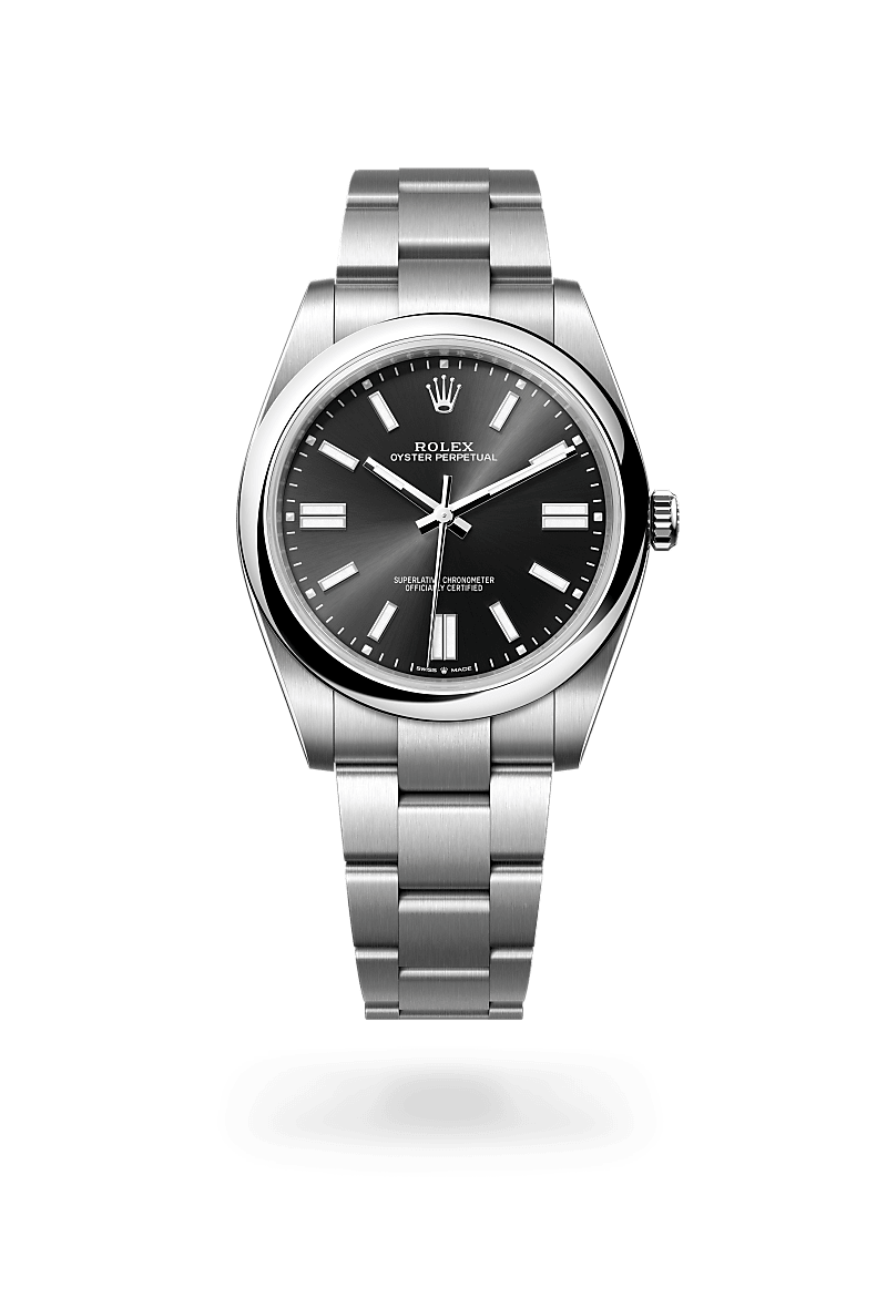 Rolex Oyster Perpetual 41 in Oystersteel, M124300-0002 at Prestons