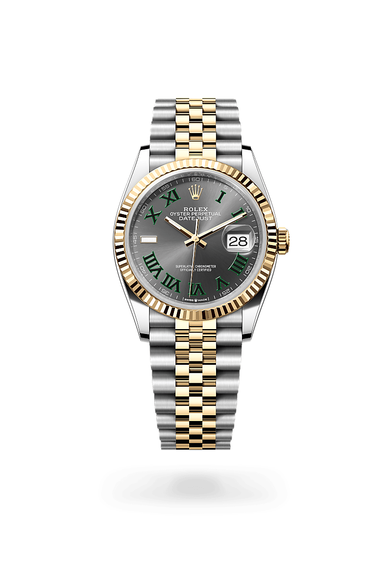 Rolex Datejust 36 in Yellow Rolesor - combination of Oystersteel and yellow gold, M126233-0035 at Prestons