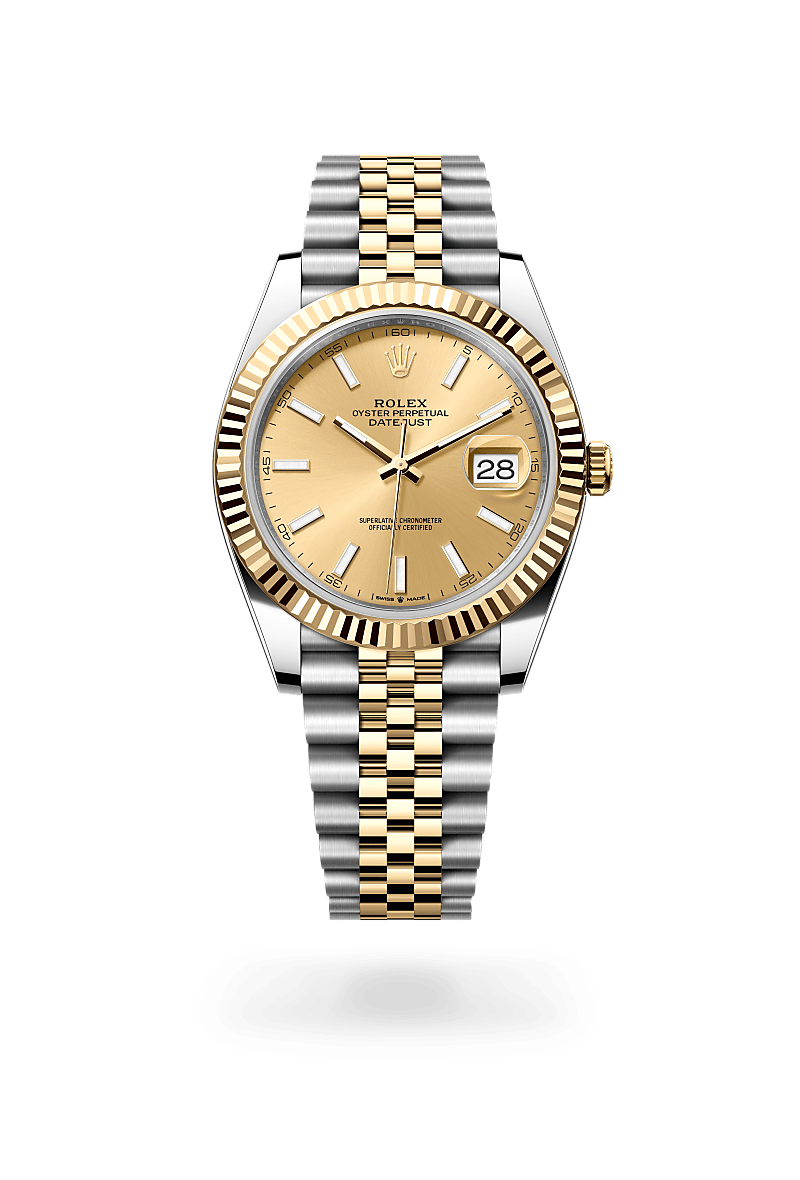 Rolex Datejust 41 in Yellow Rolesor - combination of Oystersteel and yellow gold, M126333-0010 at Prestons
