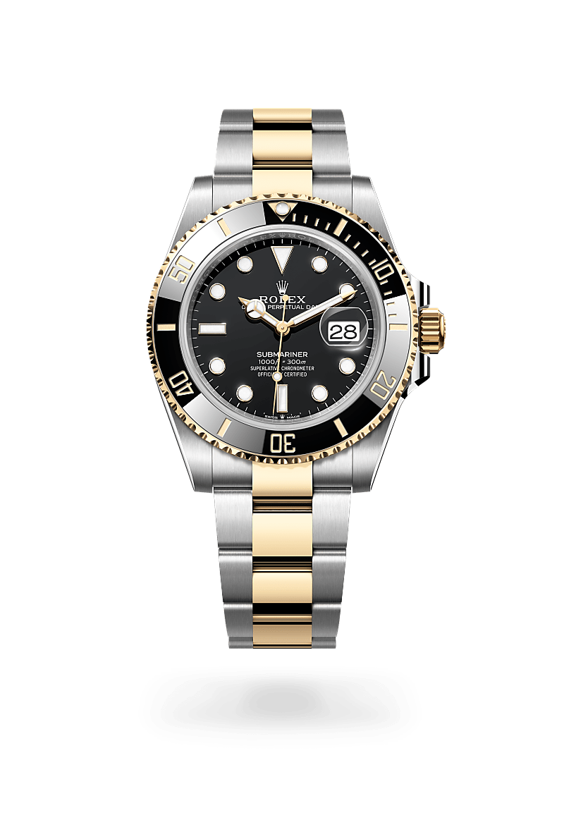 Rolex Submariner Date in Yellow Rolesor - combination of Oystersteel and yellow gold, M126613LN-0002 at Prestons