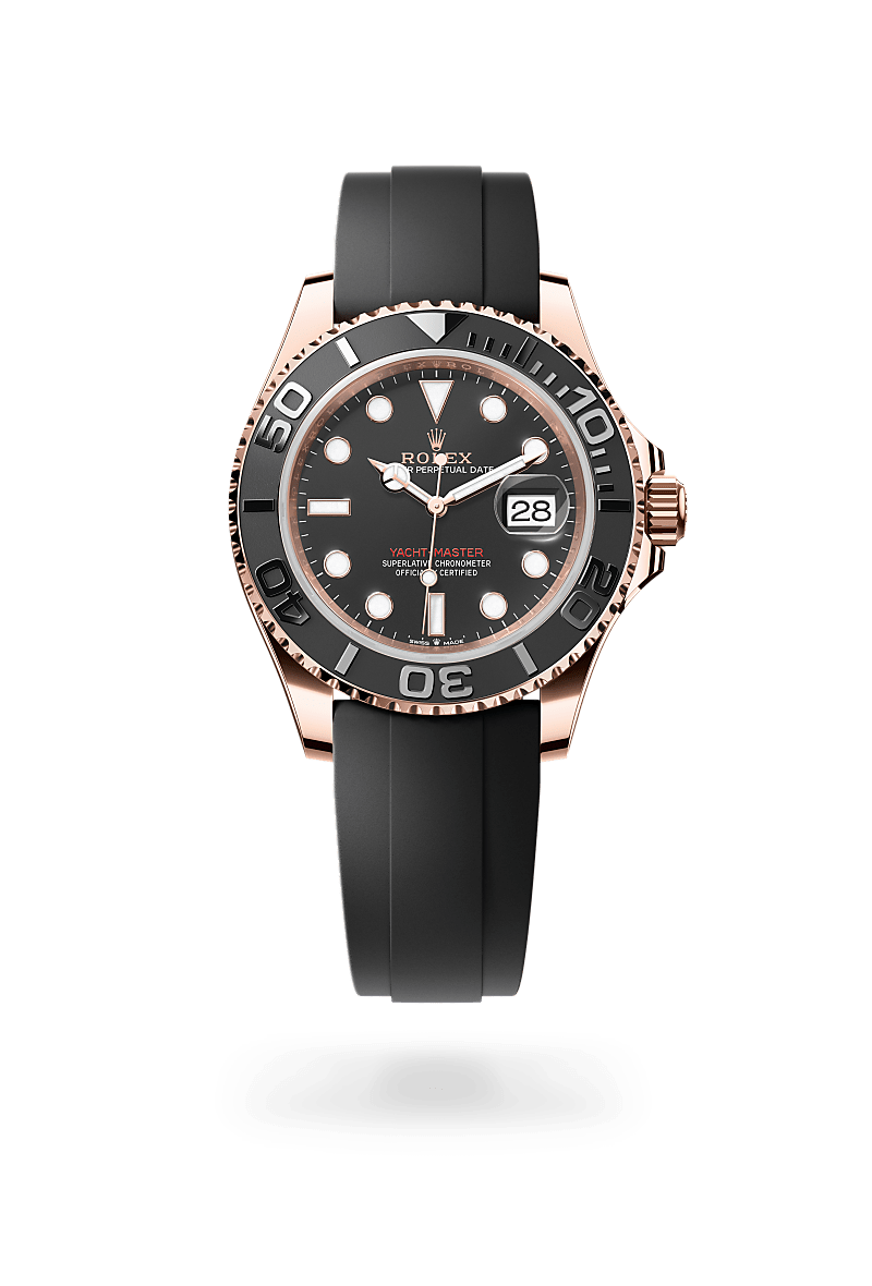 Rolex Yacht-Master 40 in 18 ct Everose gold, M126655-0002 at Prestons