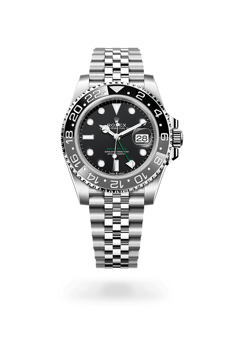 Rolex GMT-Master II in Oystersteel, M126710GRNR-0003 at Prestons