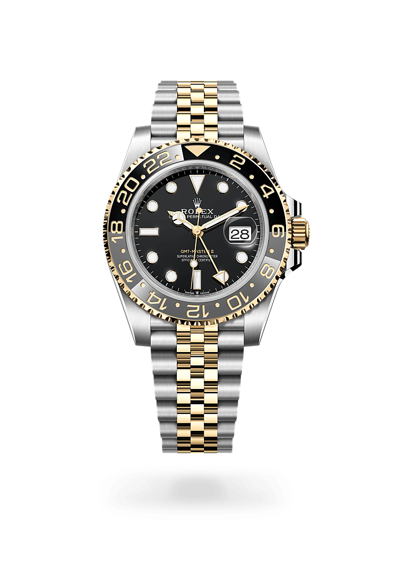 Rolex GMT-Master II in Yellow Rolesor - combination of Oystersteel and yellow gold, M126713GRNR-0001 at Prestons
