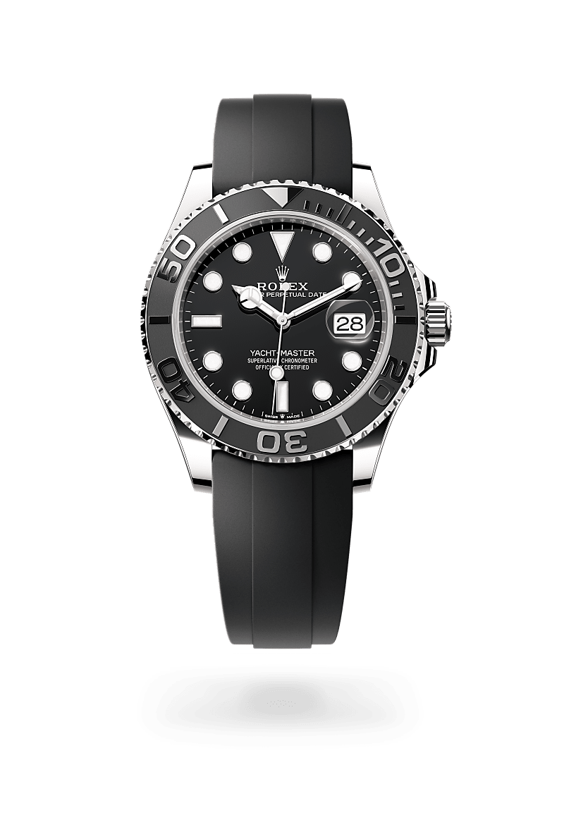 Rolex Yacht-Master 42 in 18 ct white gold, M226659-0002 at Prestons