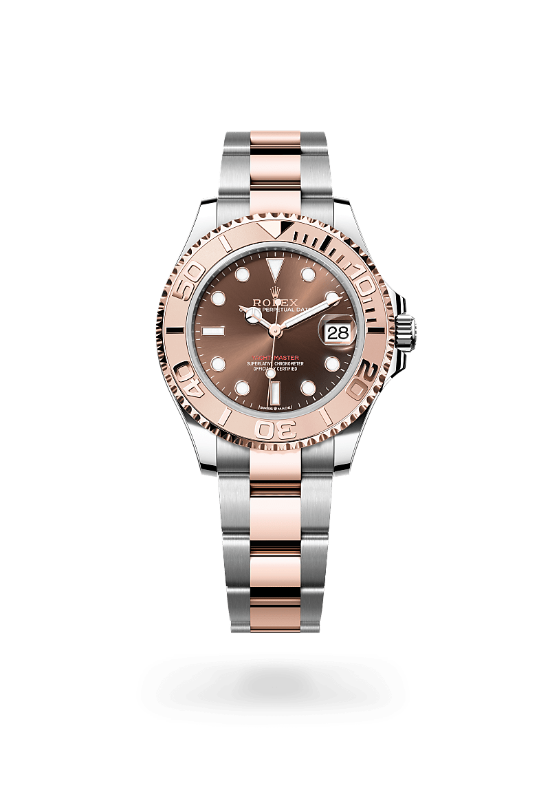 Rolex Yacht-Master 37 in Everose Rolesor - combination of Oystersteel and Everose gold, M268621-0003 at Prestons