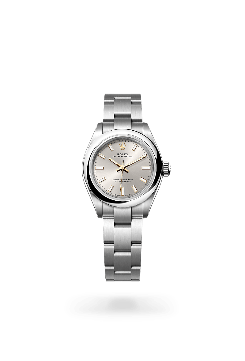 Rolex Oyster Perpetual 28 in Oystersteel, M276200-0001 at Prestons