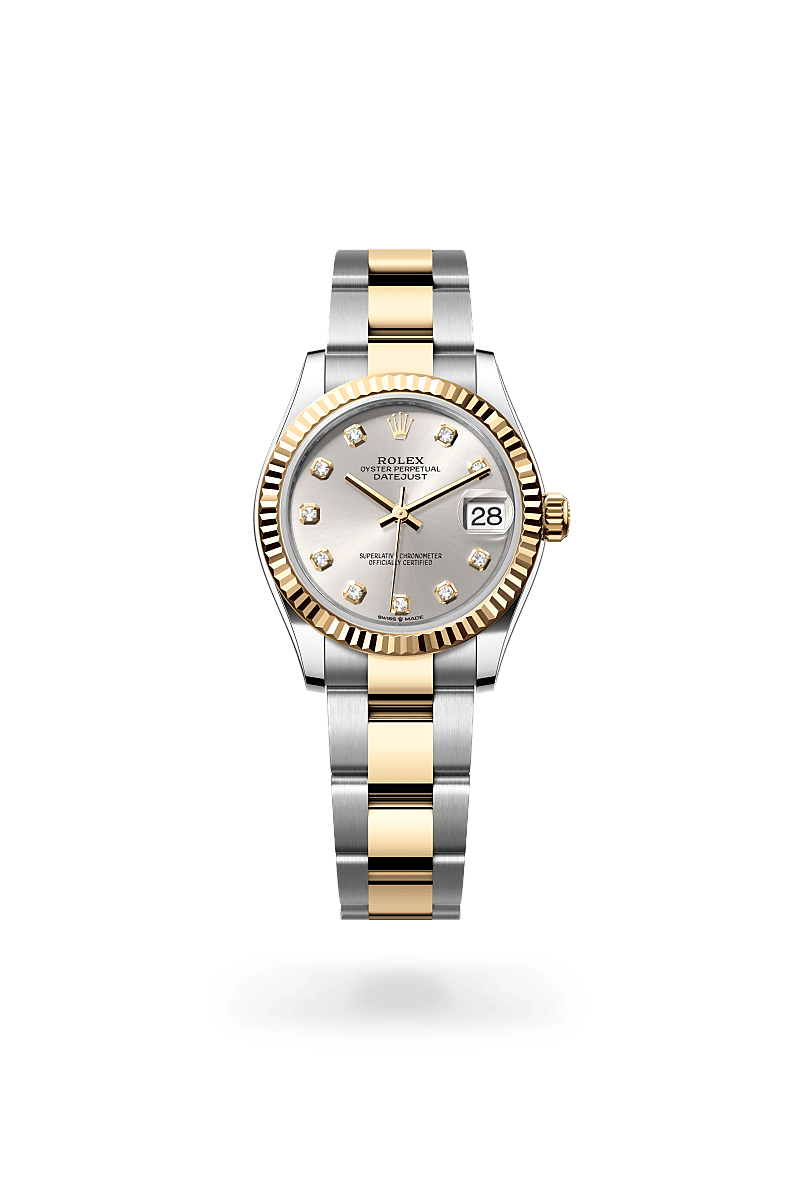 Rolex Datejust 31 in Yellow Rolesor - combination of Oystersteel and yellow gold, M278273-0019 at Prestons