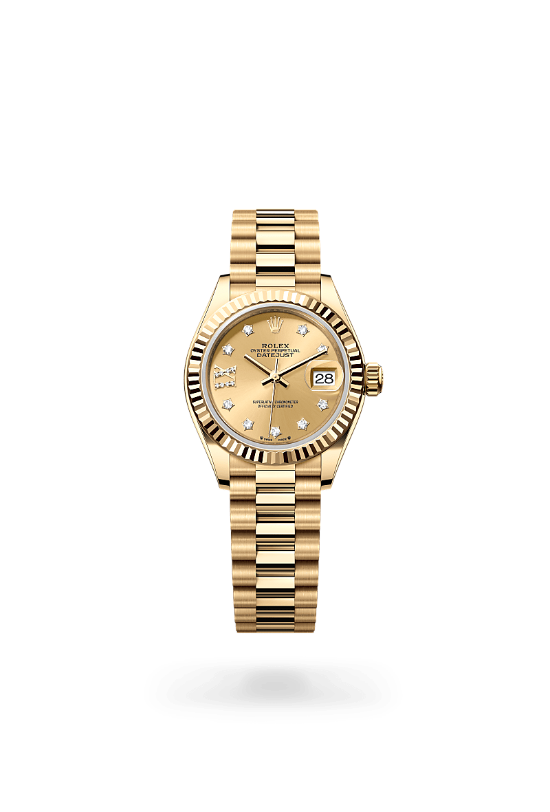 Rolex oyster perpetual date just gold sale