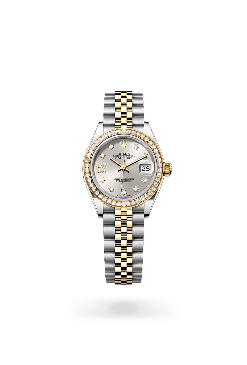 Rolex Lady-Datejust in Yellow Rolesor - combination of Oystersteel and yellow gold, M279383RBR-0003 at Prestons