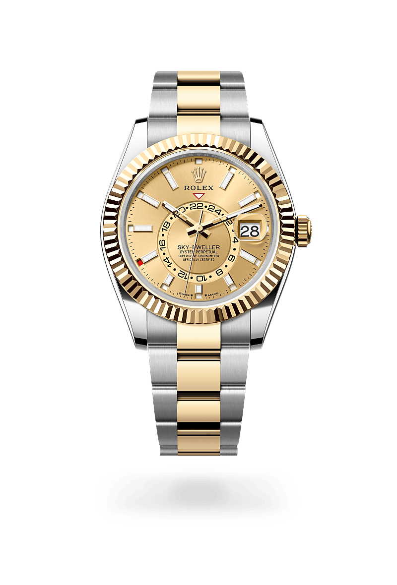 Rolex Sky-Dweller in Yellow Rolesor - combination of Oystersteel and yellow gold, M336933-0001 at Prestons