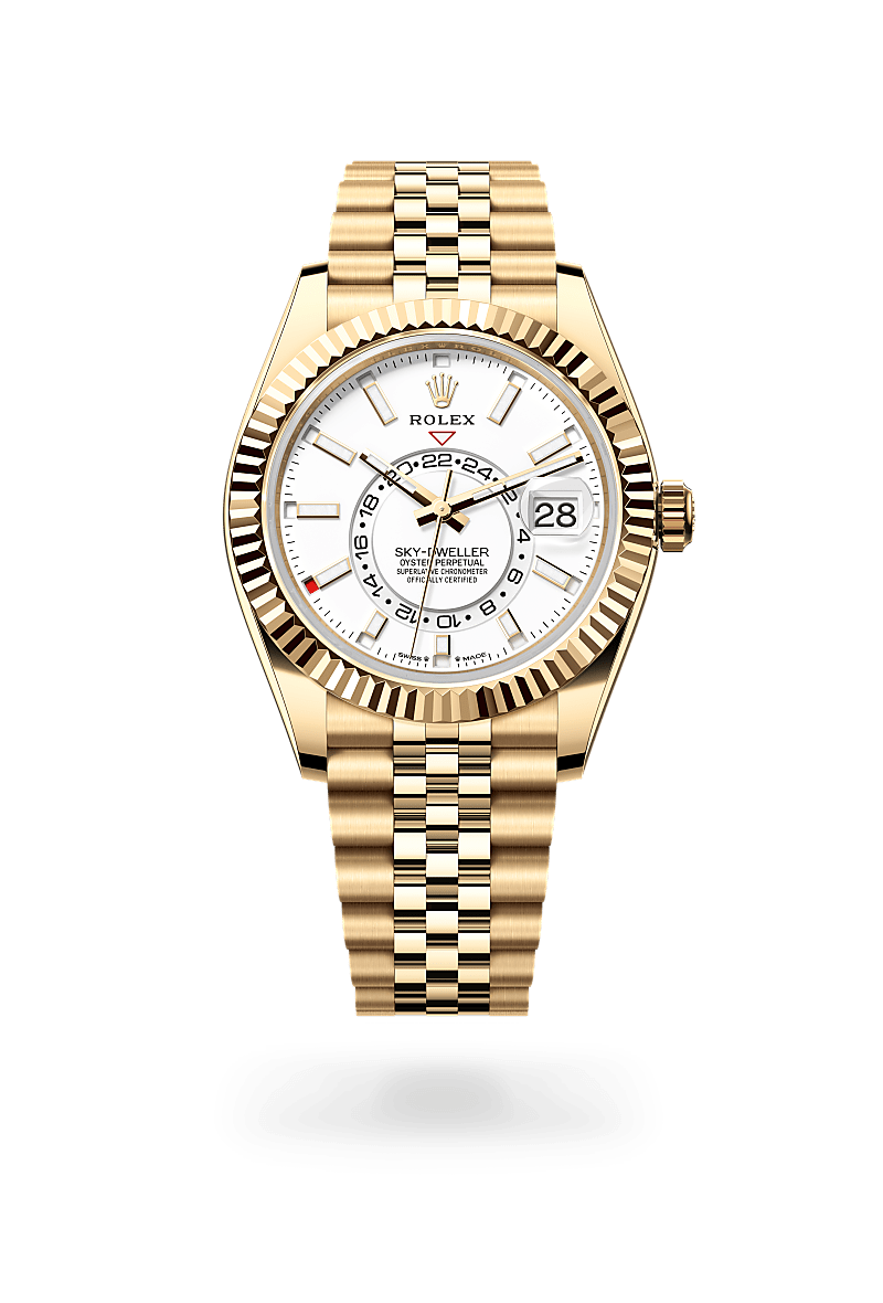 Rolex Sky-Dweller in 18 ct yellow gold, M336938-0006 at Prestons