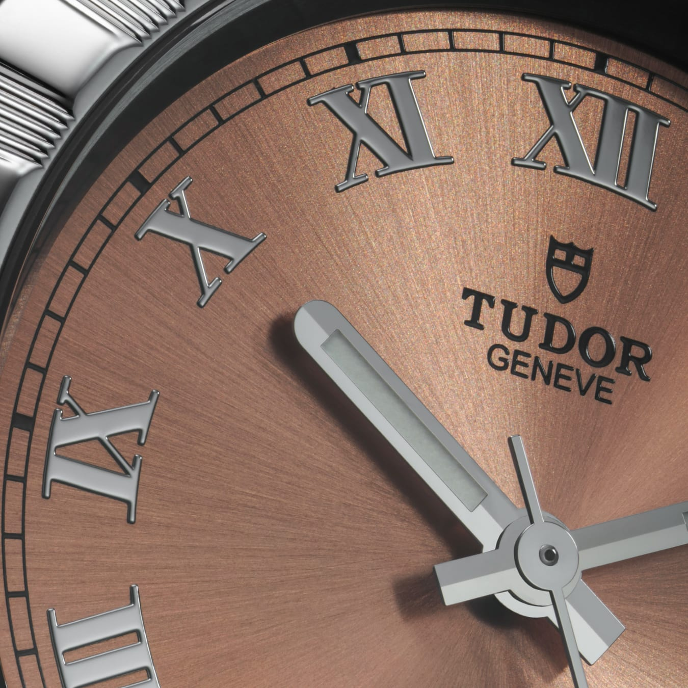 TUDOR Royal 34mm steel case with polished and satin finish - M28400-0009 at Prestons