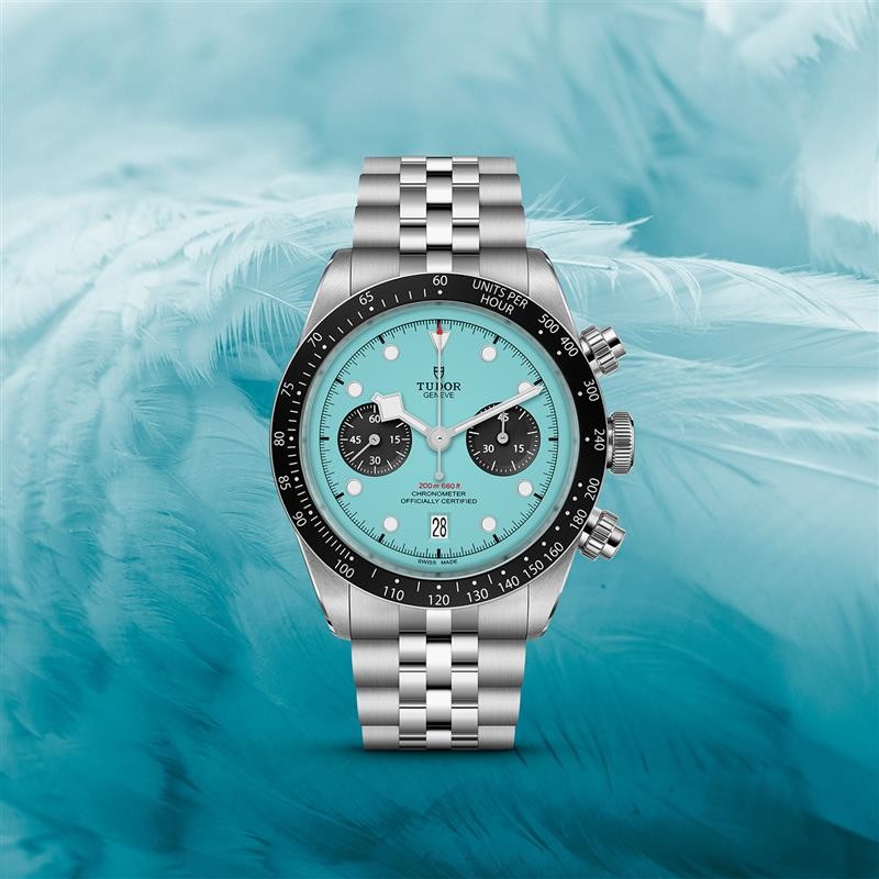 Black Bay Chrono "Flamingo Blue"