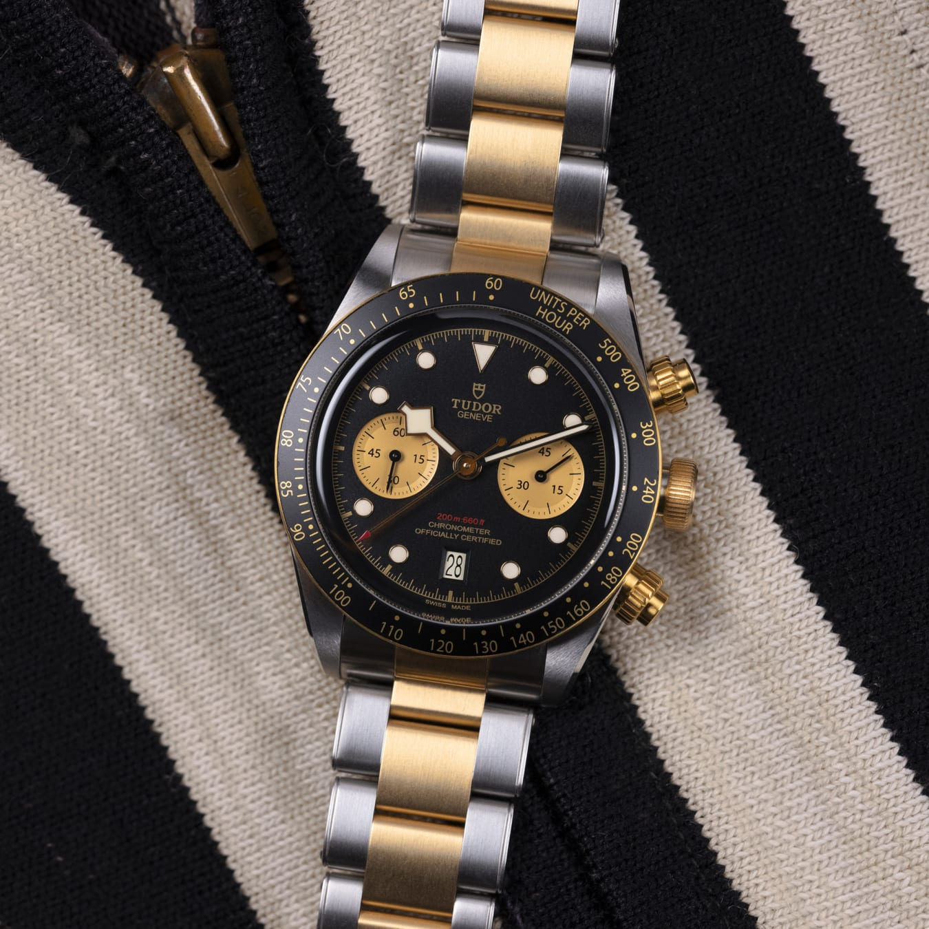 Tudor black bay chrono s&g for sale sale